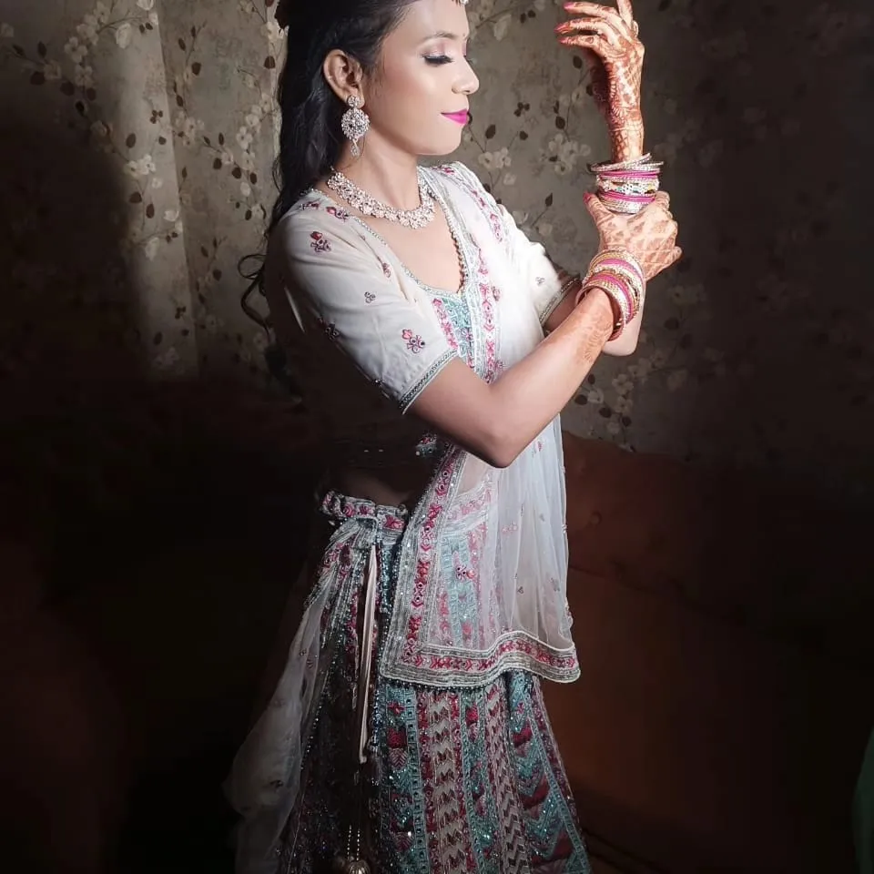 Bridal makeup look at Pretty Ms Beauty Salon, Dwarka Sector 12